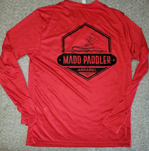 Load image into Gallery viewer, Red W/Black Logo Long Sleeved UV
